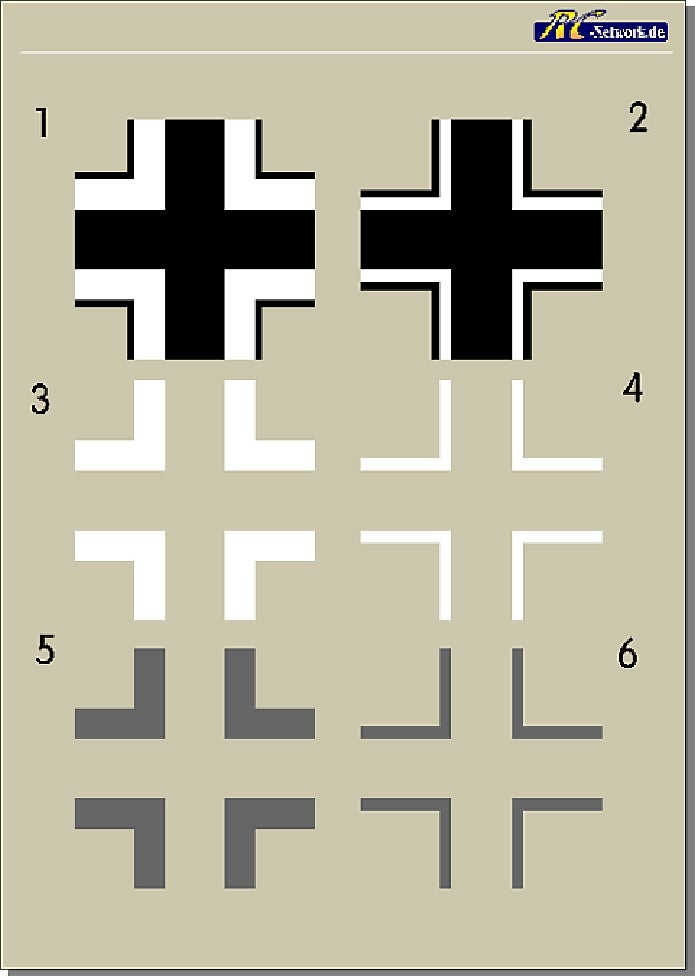 German Ww2 Plane Markings